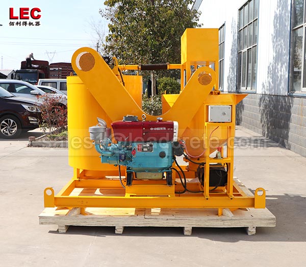 Bentonite cement slurry turbo mixer