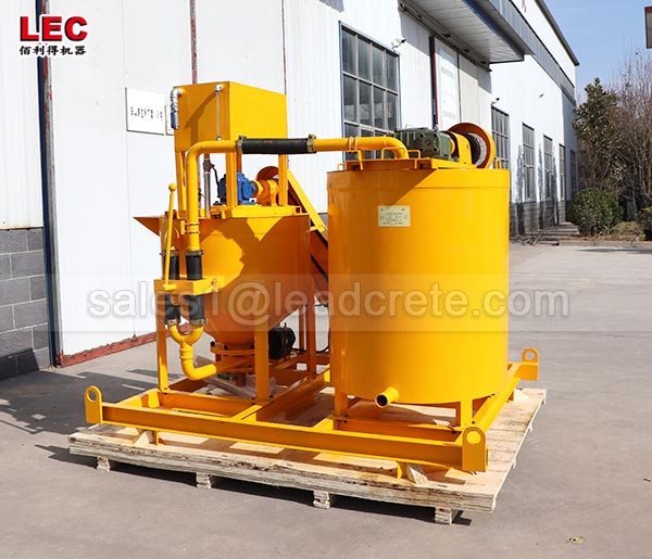 Bentonite cement slurry turbo mixer