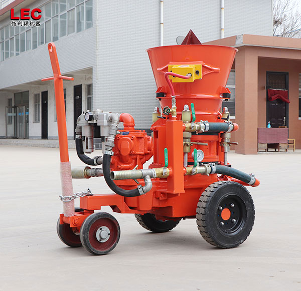 refractory dry gunning machine for refractory installation