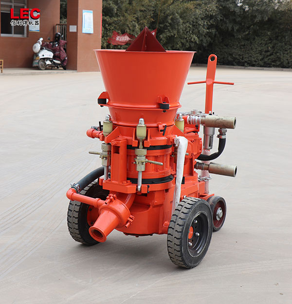 Refractory equipment gunning machine for cement factory preheater