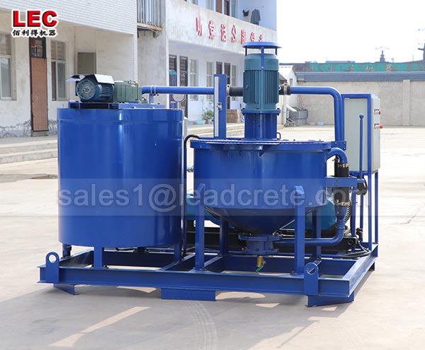 Grout station for borehole cementing