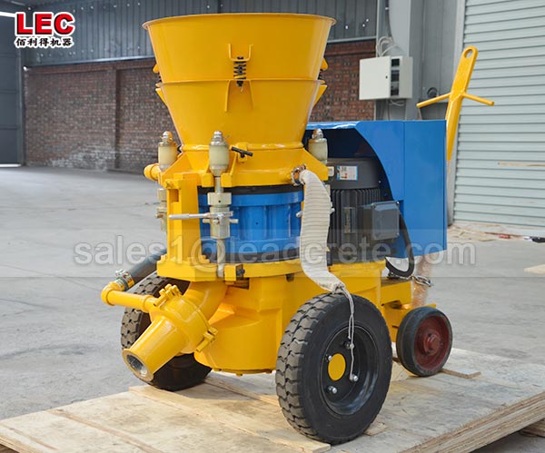 light weight insulation castable gunning machine