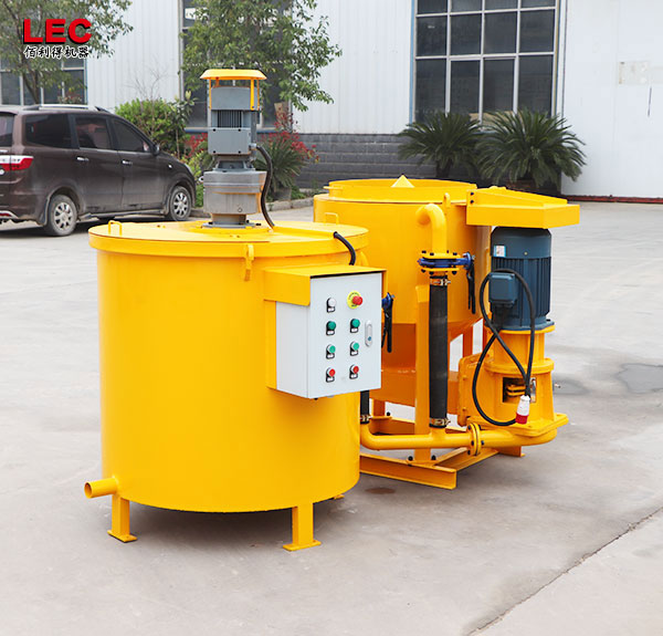 Colloidal cement grout mixer and agitator for sale