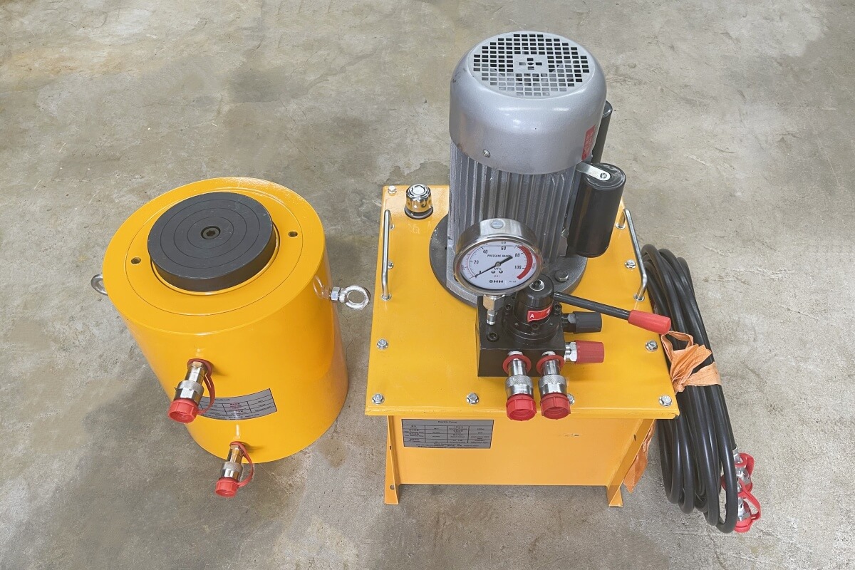 500 ton double acting hydraulic jack price for sale