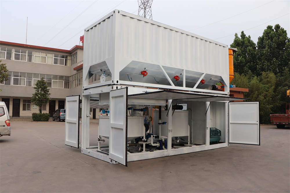 Colloid mixing batching plant