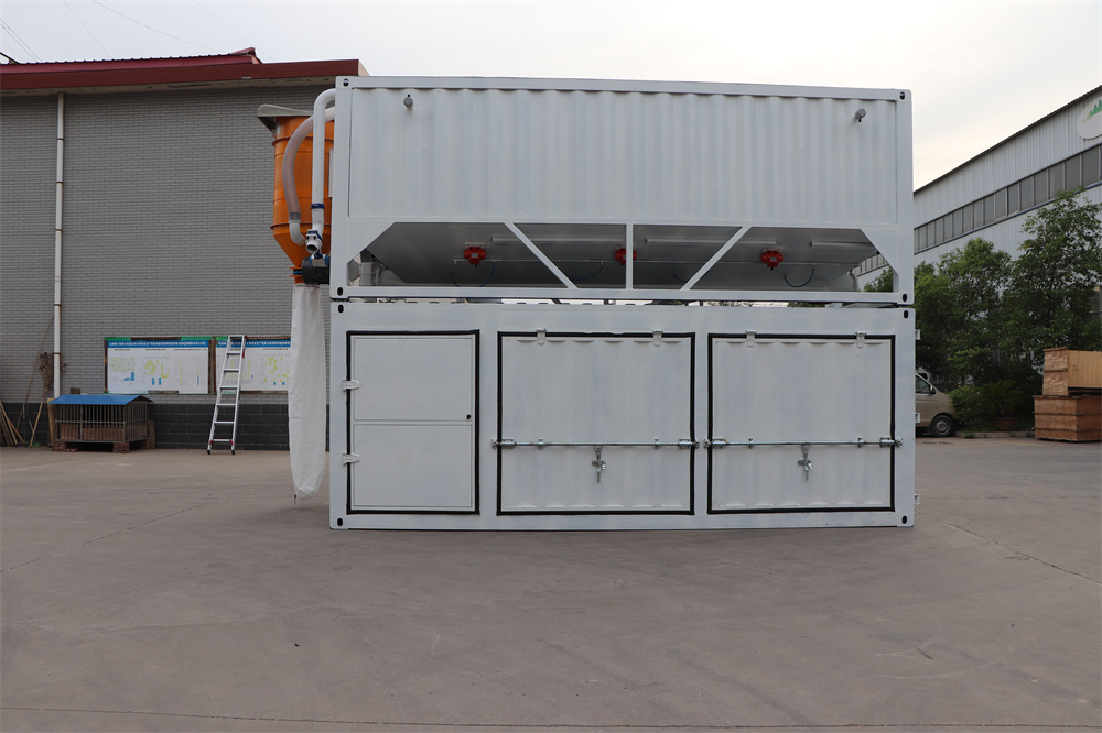 Container type grout batching plant