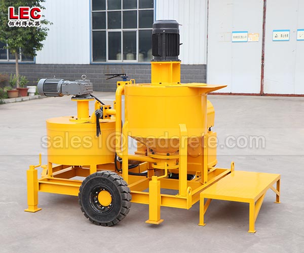 Wheel type grout mixer with CE certificate