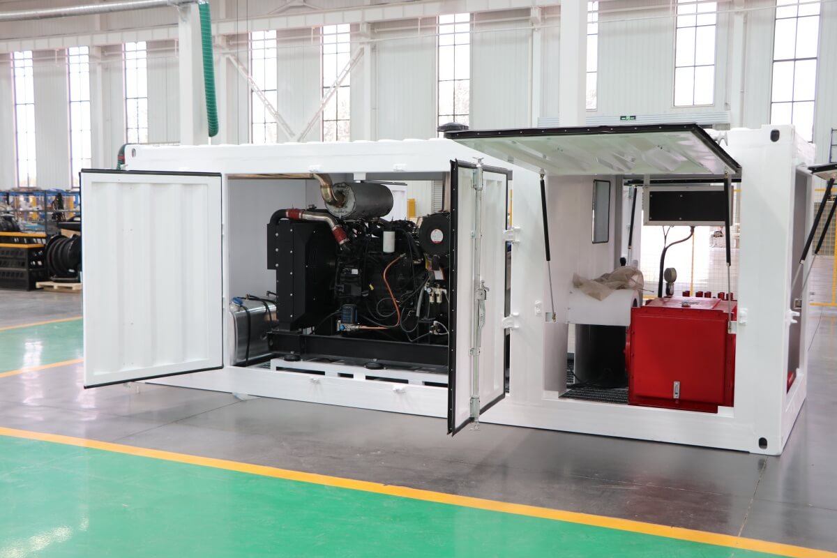 Jet grouting triplex pump