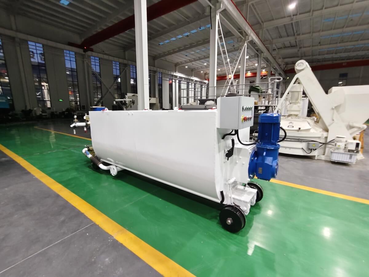 Hose pump with mixer