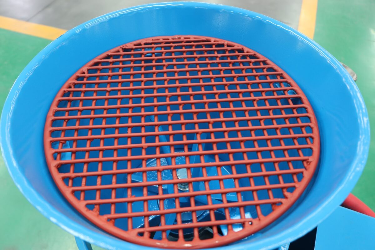hopper of refractory gunning machine