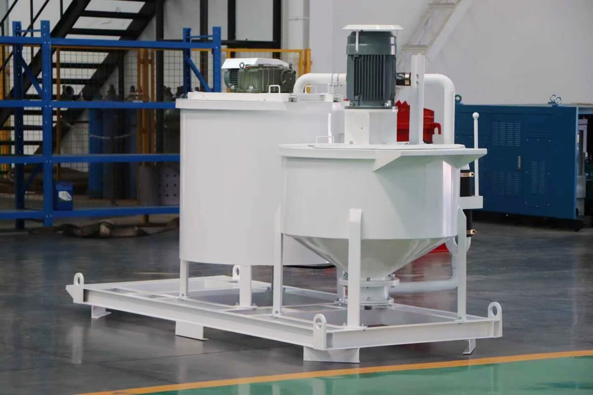 Grout mixer for ground engineering application