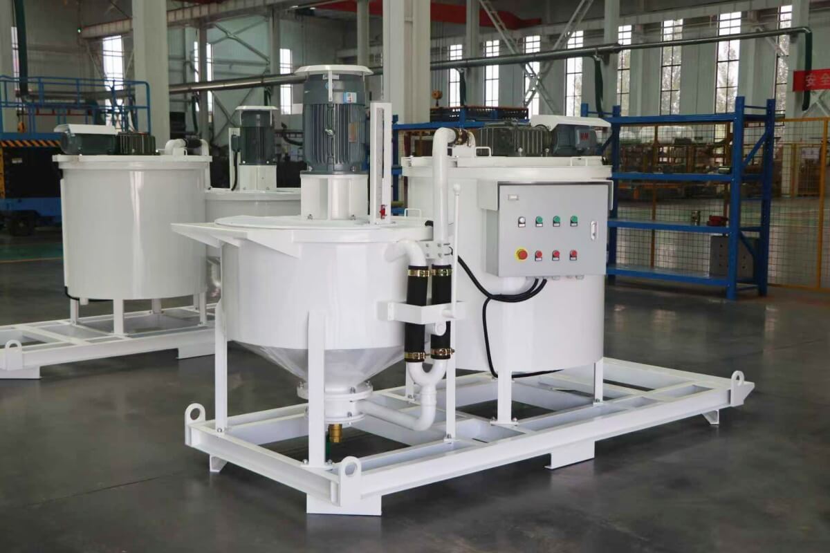 bentonite grout mixer for piling works