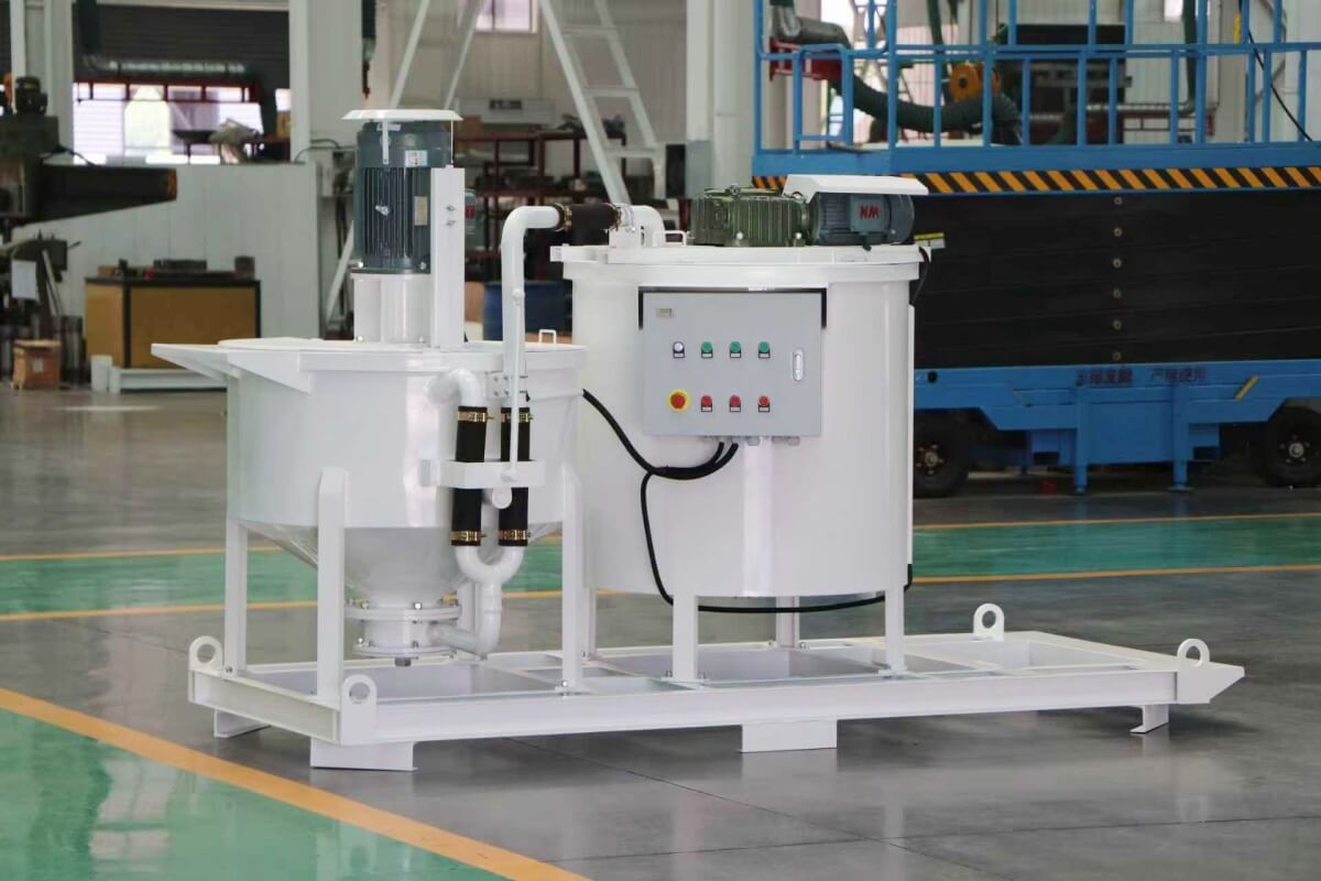 Grout mixer for ground engineering application