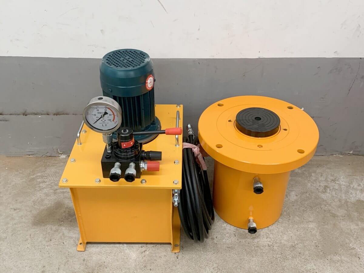 Double Acting Flange Lifting Hydraulic Jack