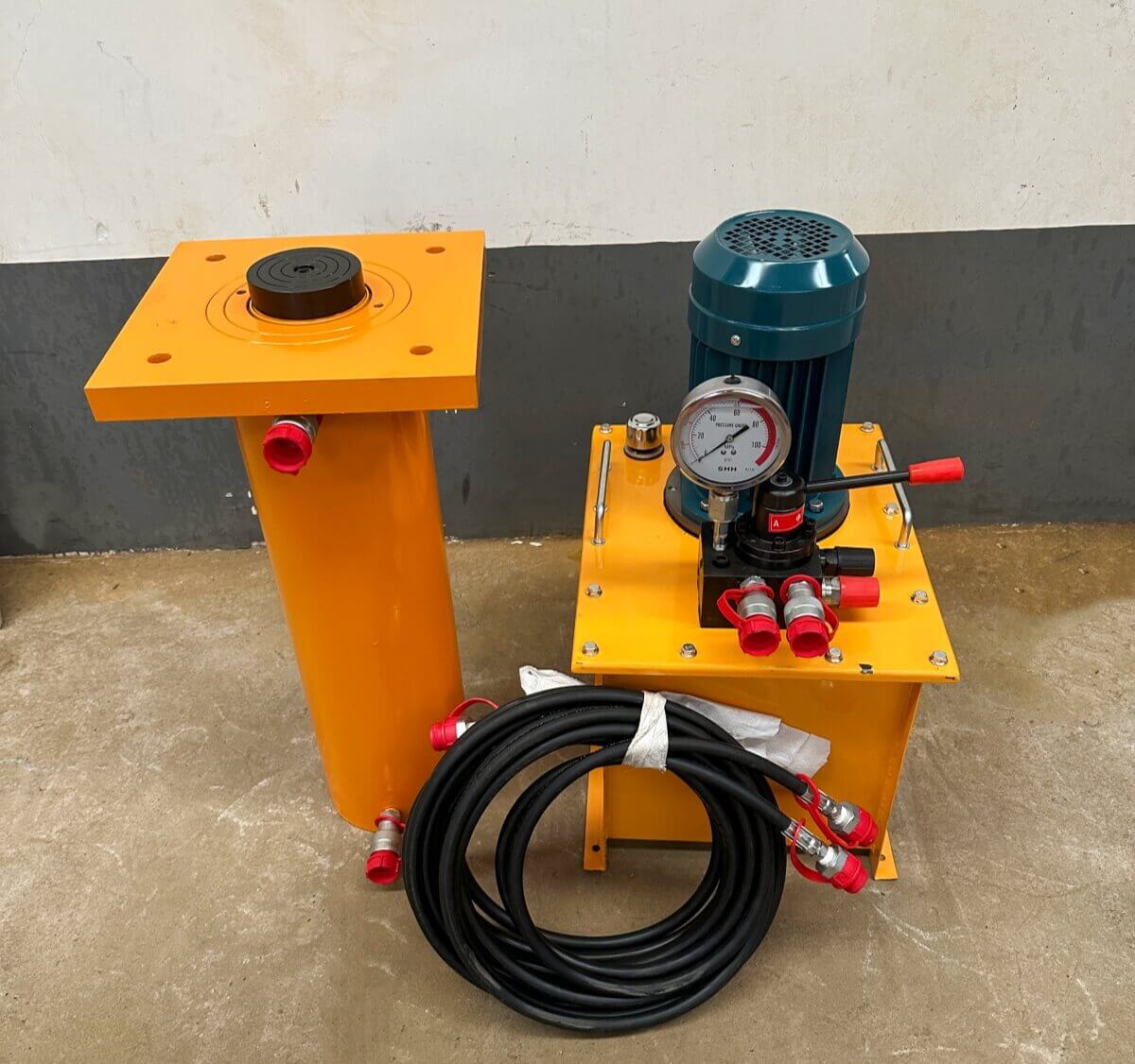 Double Acting Flange Lifting Hydraulic Jack