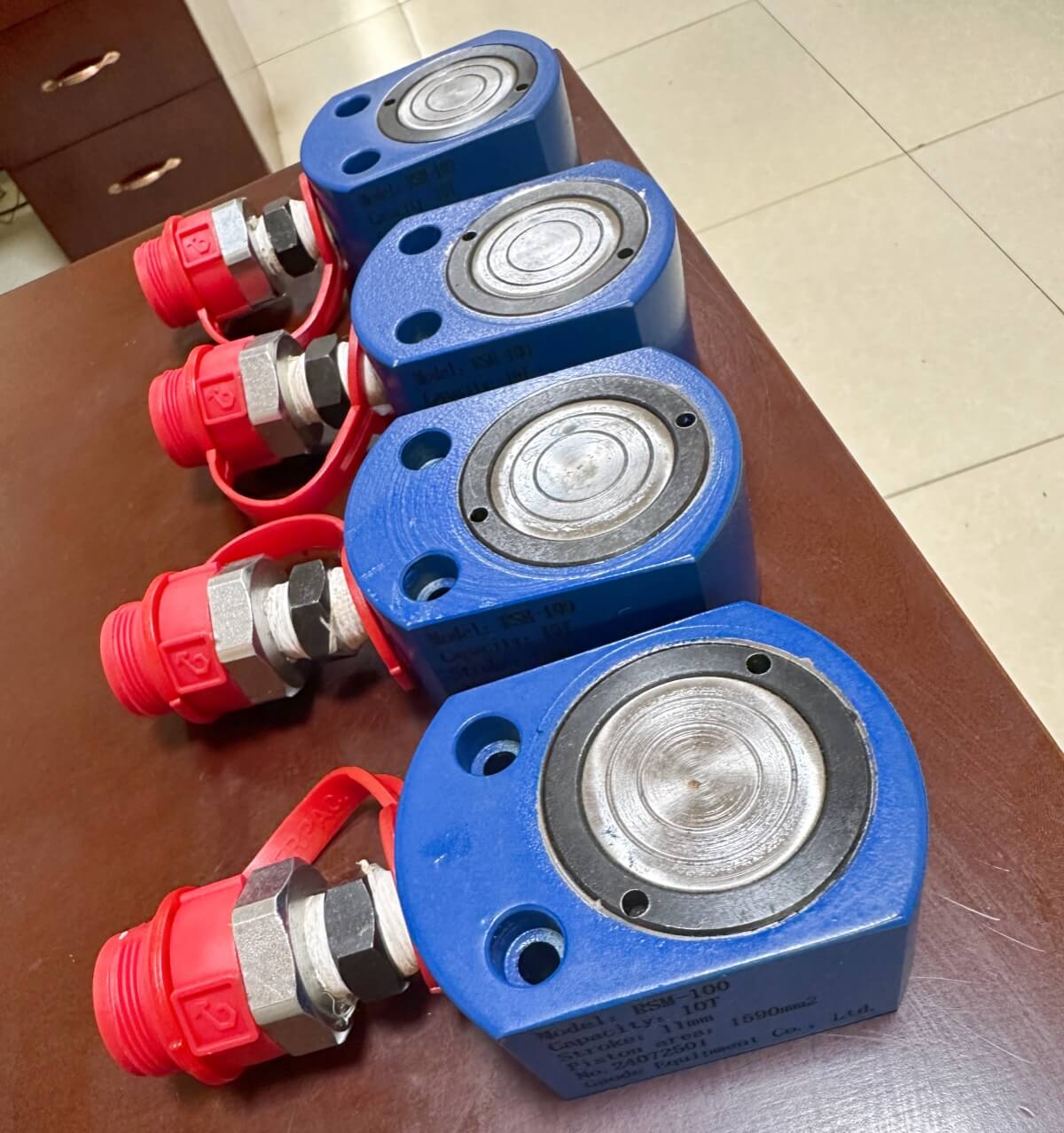 Thin Type Single Acting Hydraulic Cylinder