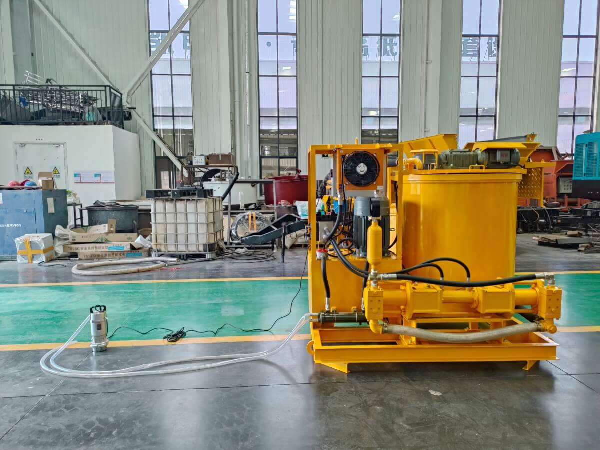 Bentonite Grouting System for Foundation Work