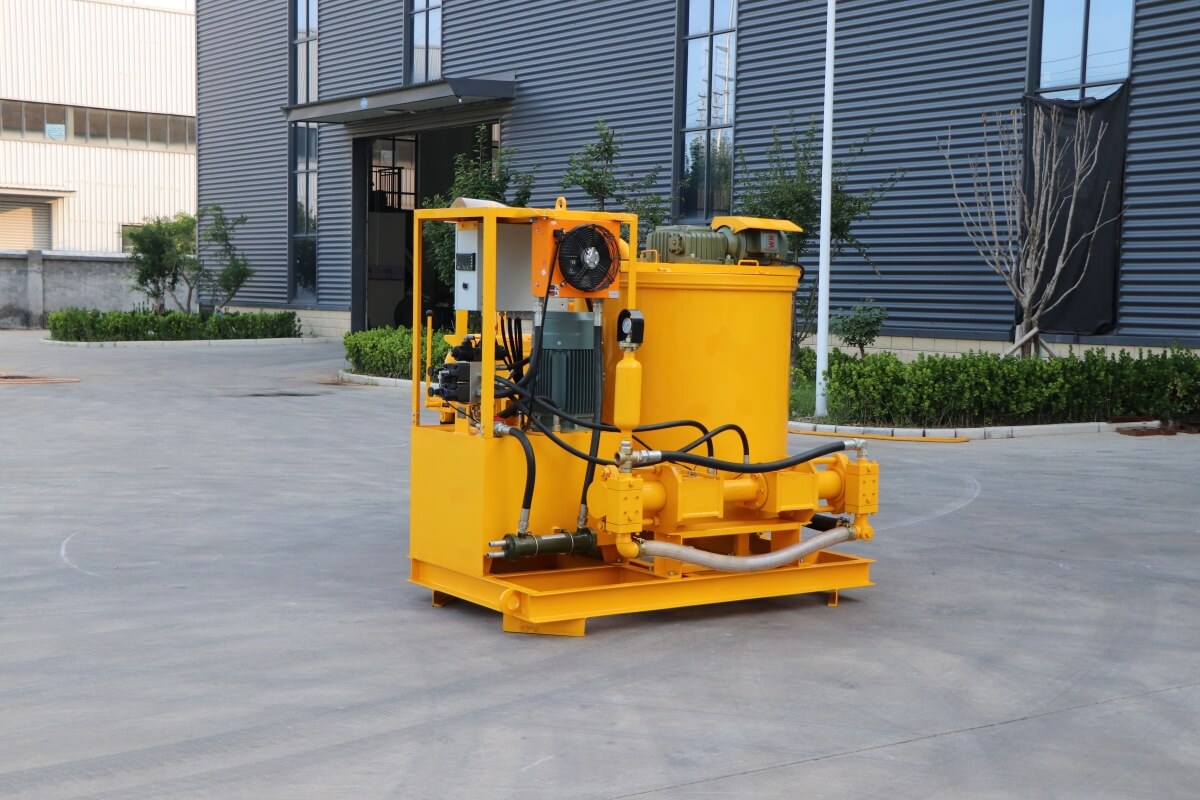 Bentonite Grouting System for Foundation Work