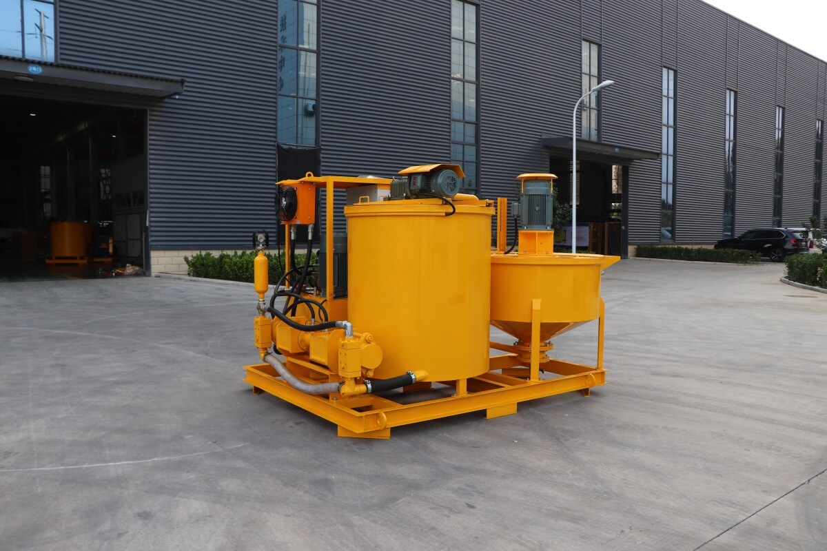 Bentonite Grouting System for Foundation Work