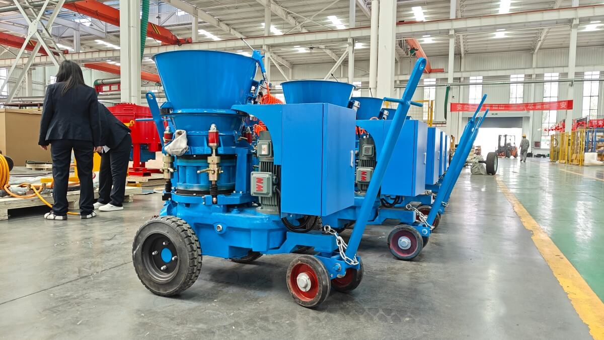 Refractory dry-mix concrete shotcrete machine Oman