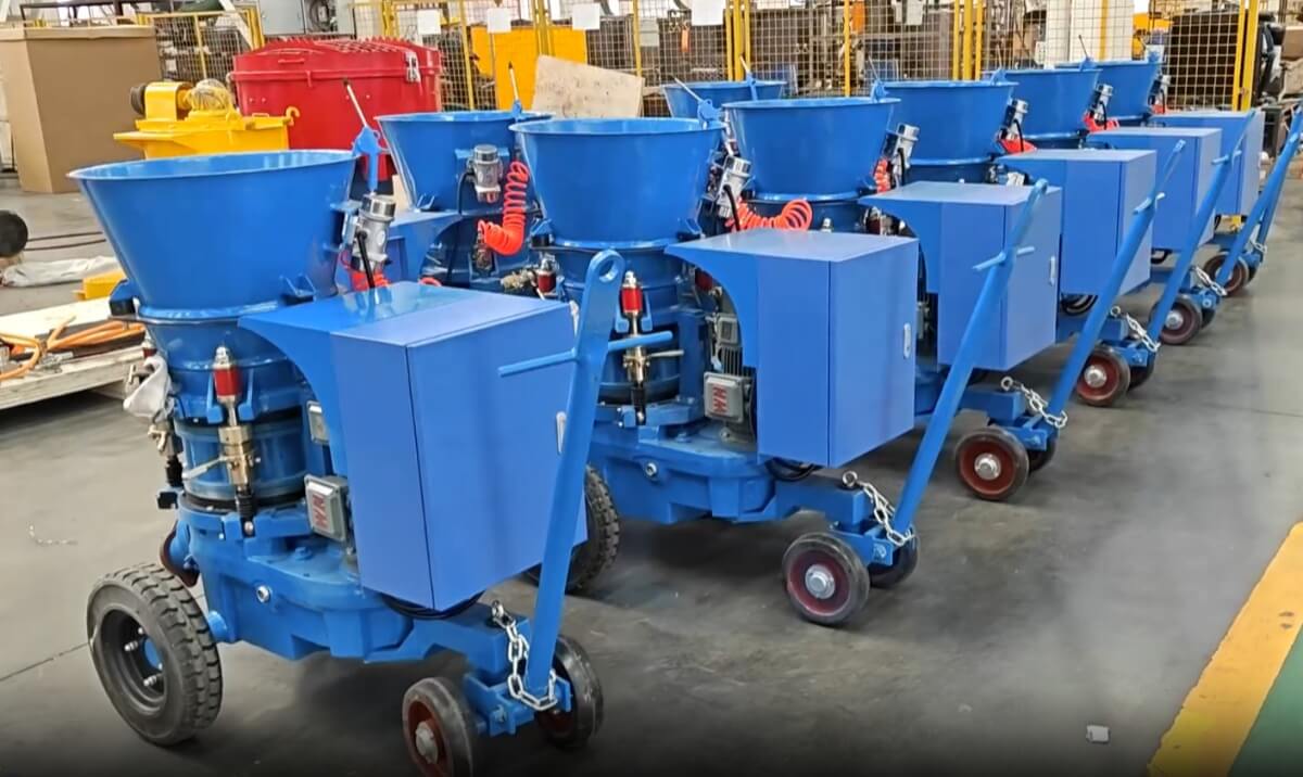 Refractory gunning machine Oman