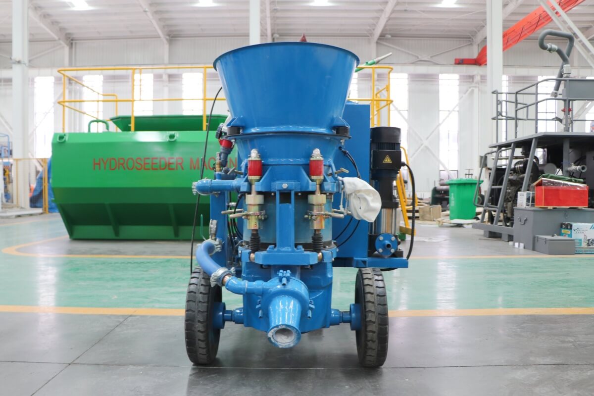 gunite machine