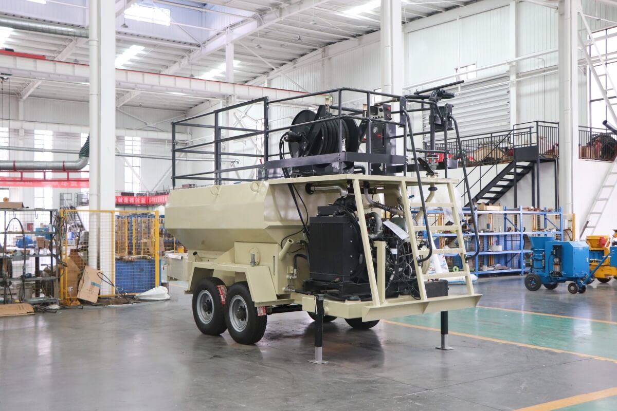 Trailer mounted hydroseeder for sale